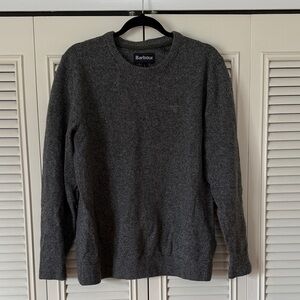 Barbour Charcoal Crewneck Sweater